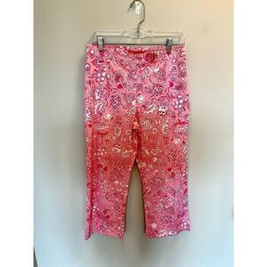 Key West size 6 tropical capri pants NWT!
